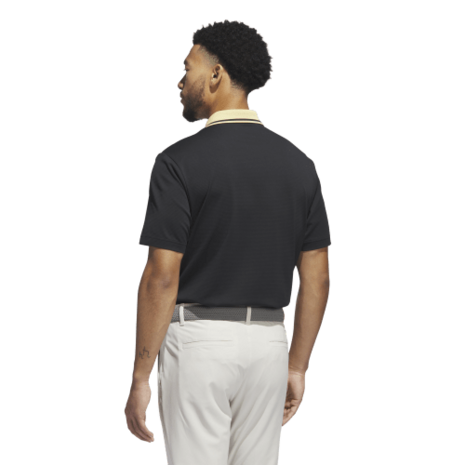 Adidas Polo de golf U365T TK pour homme Noir