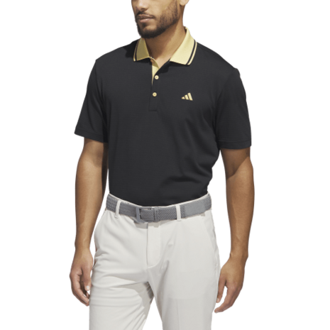 Adidas Polo de golf U365T TK pour homme Noir