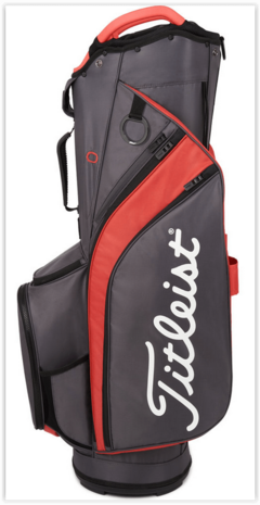 Titleist Lightweight Cart 14 Graphite Island Red Black