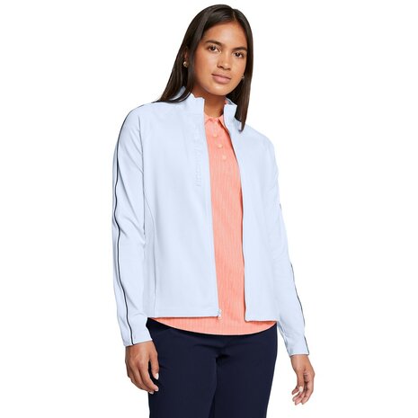 Damen Midlayer Under Armour FZ Nimbus Blue