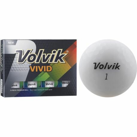 Volvik Vivid Golfballen Super Wit