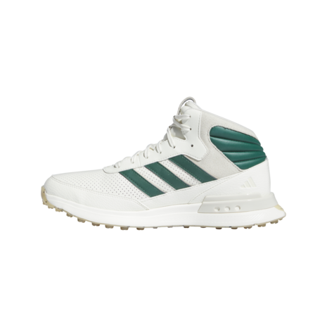 Chaussure de golf Adidas S2G Sl Mid pour Unisex  Blanc cassé Vert