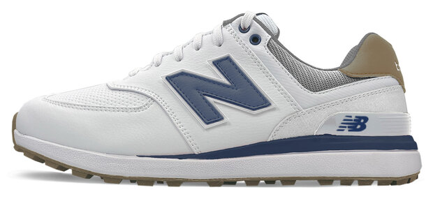 Golfschoenen New Balance 574 Greens Wit Navy