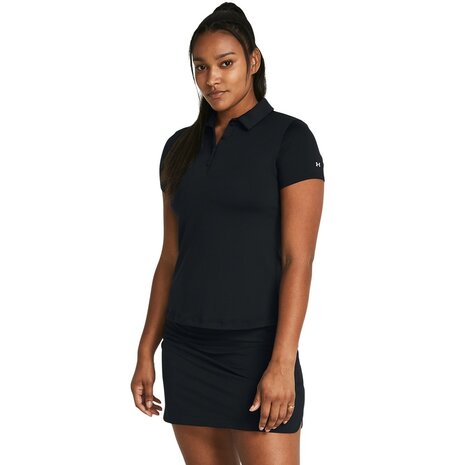 Under Armour Playoff Dames Polo Zwart