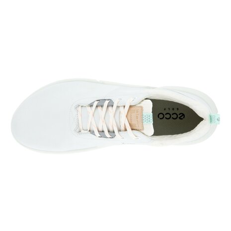 Ecco M Golf Biom H4 White Eggshell Blue