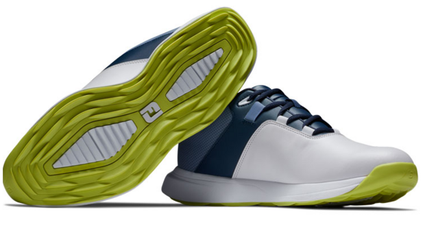 Golfschoenen Heren Footjoy ProLite Wit Navy Blauw