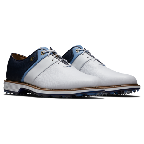 Golfschoenen Footjoy Dryjoys Premiere Series Heren Wit Navy Blauw