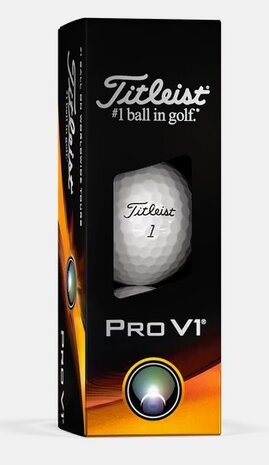 Golfballen ProV1 Titleist  2023