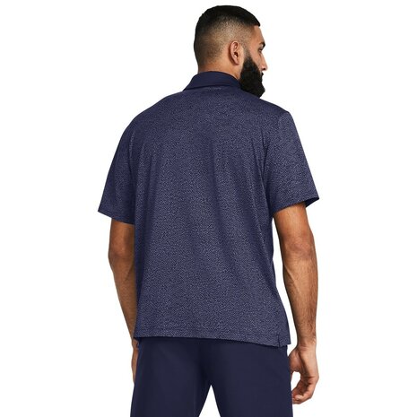 Under Armour T2G Printed-Polo Midnight Navy