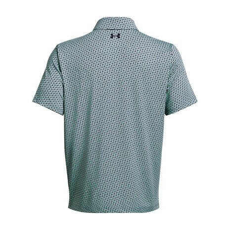 Under Armour Playoff Golfpolo 3.0 Printed-Links Starlight 