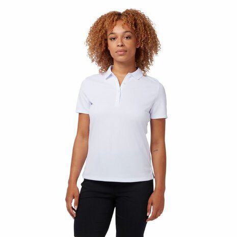 Dames Golfpolo Callaway Swingtech Wit