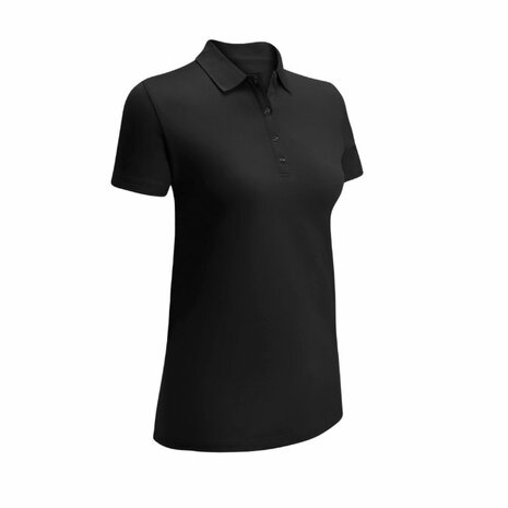 Dames Golfpolo Callaway Swingtech Zwart