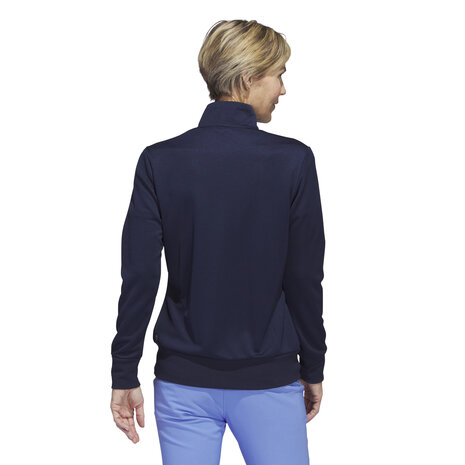 Adidas Full Zip Dames Golfvest Navy