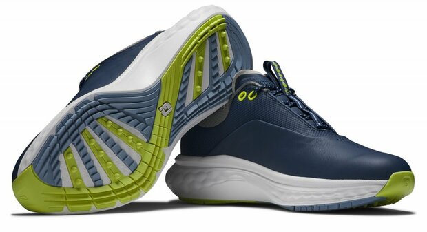 Heren Golfschoenen Footjoy Quantum Navy Lime