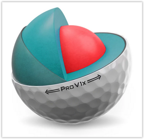 Golfballer Titleist ProV1X 2023