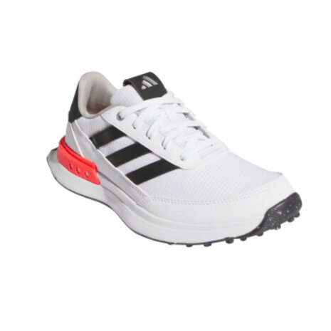 Adidas S2G SL 24 Kindergolfschoenen Wit Zwart Rood