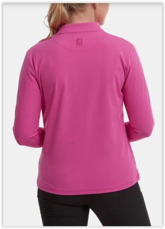 Footjoy Full Zipp Midlayer Womens Hot Pink