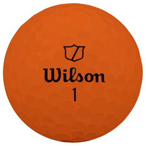 Wilson Staff Duo Soft Golfballen Oranje 2025