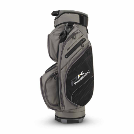 Powakaddy Cartbag DLX Lite Zwart/Gun metal