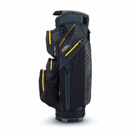 Powakaddy Cartbag DRI-tech zwart/Geel