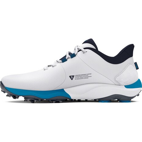 Golfschoenen Heren Under Armour Drive Pro Wide Wit