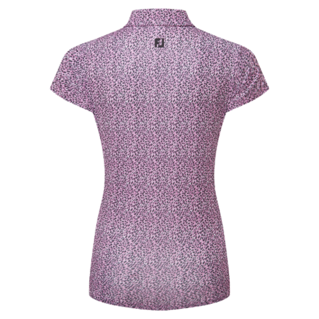 Footjoy Polo Animal Print voor Dames Berry